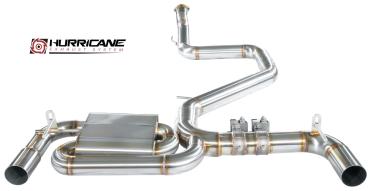 Hurricane Exhaust 3.5" ECE Klappenanlage für Hyundai i30 N OPF, Performance OPF, Project C OPF 250-275PS V2